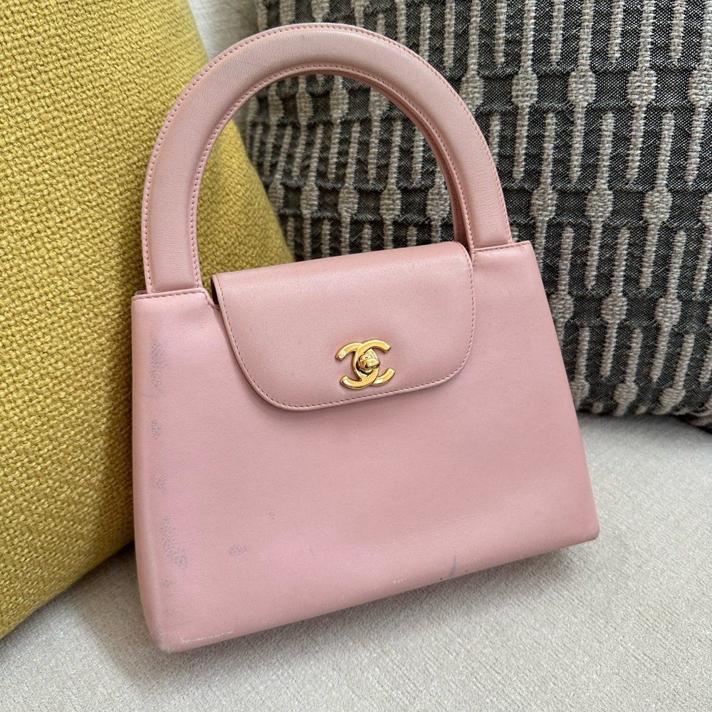 SOLD Chanel Kelly Vintage Bag Pink 1997-1999